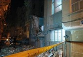 وقوع 3 حادثه ریزش منازل قدیمی و دیوار در پایتخت + تصاویر