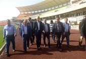 استاندار فارس از ورزشگاه 50 هزار نفری شیراز بازدید کرد