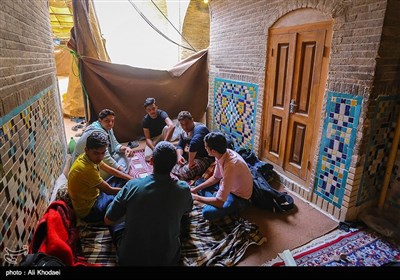 مراسم اعتکاف در اصفهان