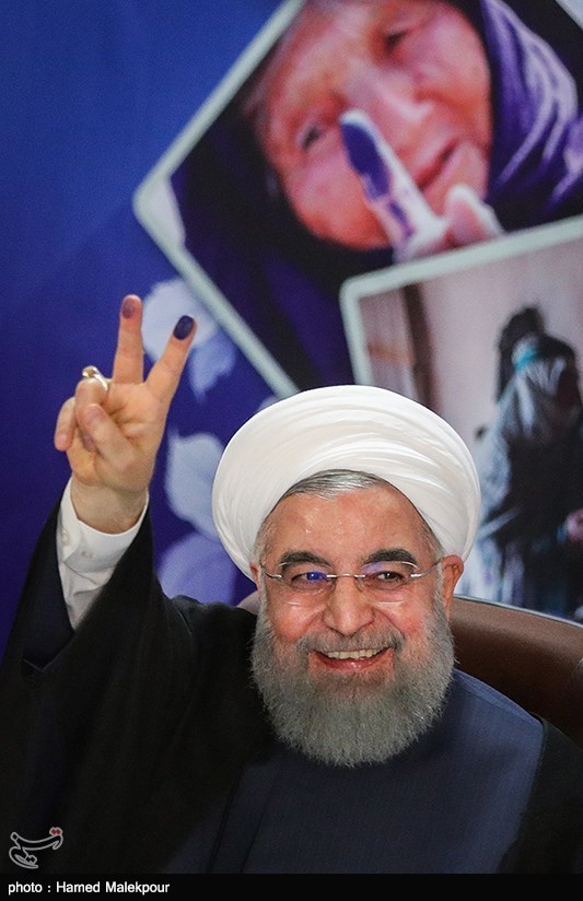 ثبت نام حسن روحانی در انتخابات ریاست جمهوری