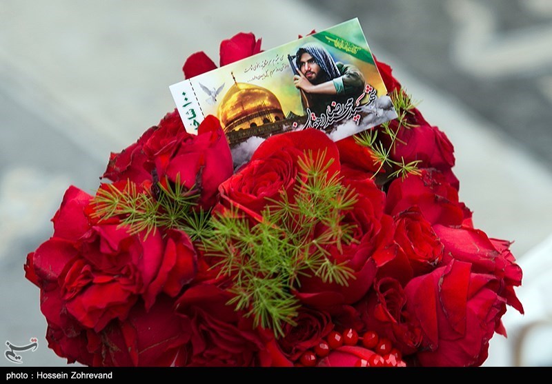 جشن تولد شهید مدافع حرم محمدرضا دهقان