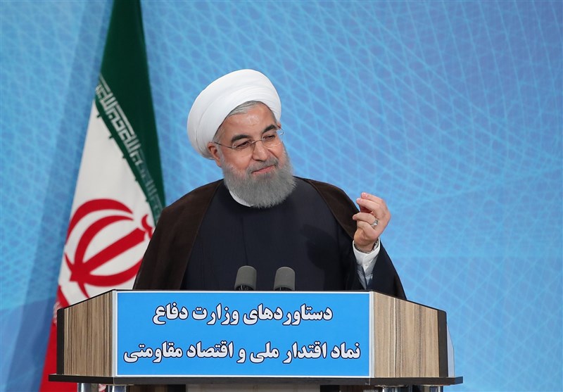 روحانی: لن نستأذن أحدا فی صناعة الصواریخ والطائرات