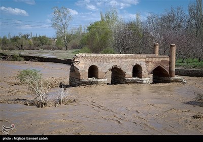 خسارات وارده از سیل به روستاهای جبل و باراندوز - ارومیه