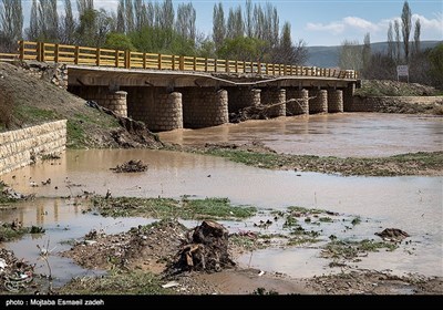 خسارات وارده از سیل به روستاهای جبل و باراندوز - ارومیه