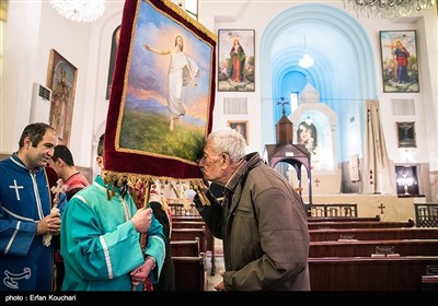 مراسم عید پاک در کلیسای گریگور مقدس