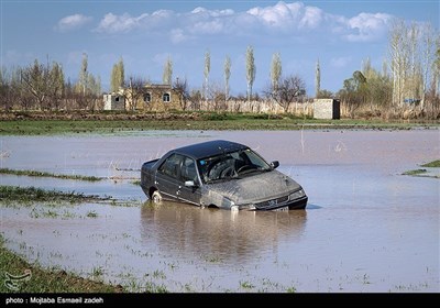 ایران کے شہر ارومیہ میں سیلاب کی تباہ کاریاں