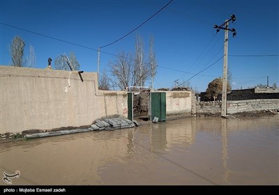 ایران کے شہر ارومیہ میں سیلاب کی تباہ کاریاں