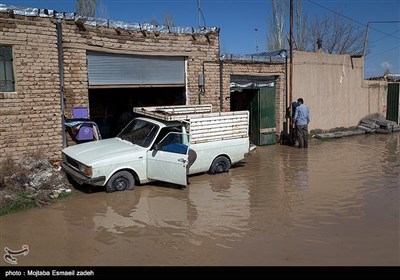 ایران کے شہر ارومیہ میں سیلاب کی تباہ کاریاں