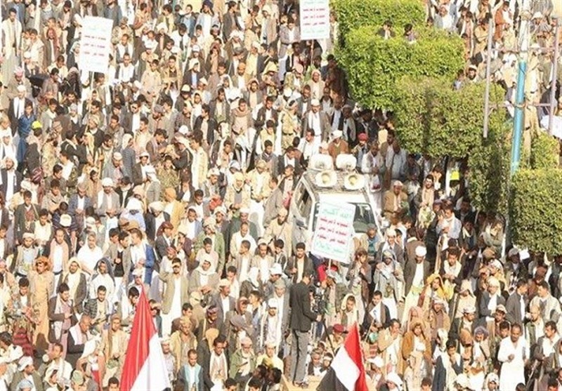 Yemenis Stage Massive Protests against Saudi Aggressions