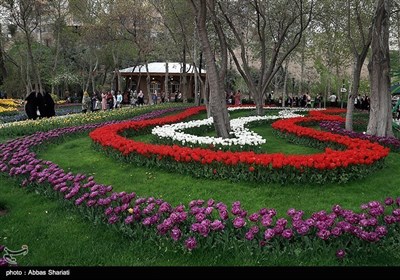 ایران کے شہر کرج میں پھولوں کا میلہ