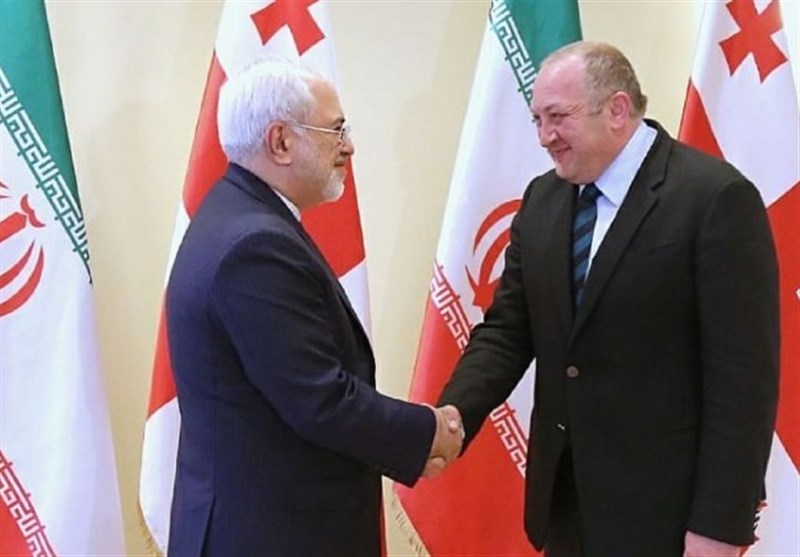 ایران و جورجیا تؤکدان على ضرورة تعزیز التعاون الشامل بینهما
