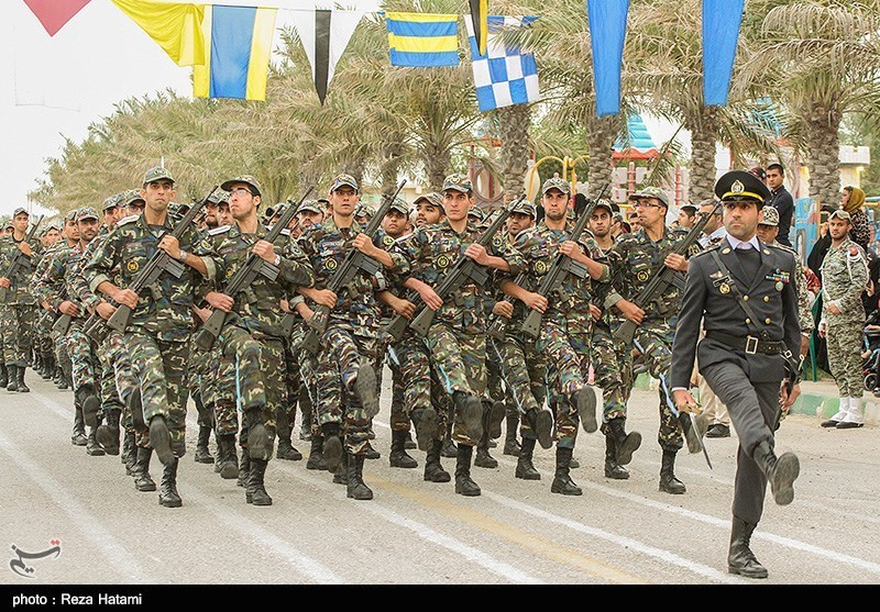 صبحگاه مشترک نیروهای مسلح در اردبیل برگزار شد