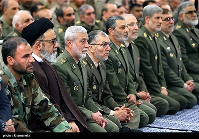 Iran's Army Commanders Meet Leader Ayatollah Khamenei