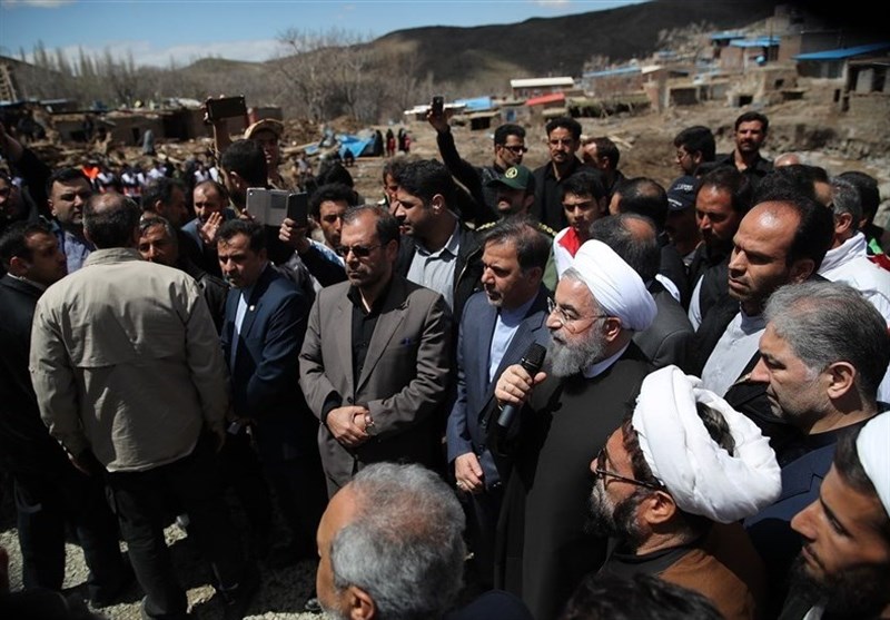 Iran President Orders Reconstruction in Flood-Hit Areas to Start Swiftly