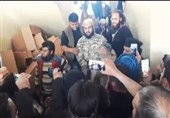 سوریه|گریه و زاری مفتی سعودی جبهه النصره در ادلب+فیلم
