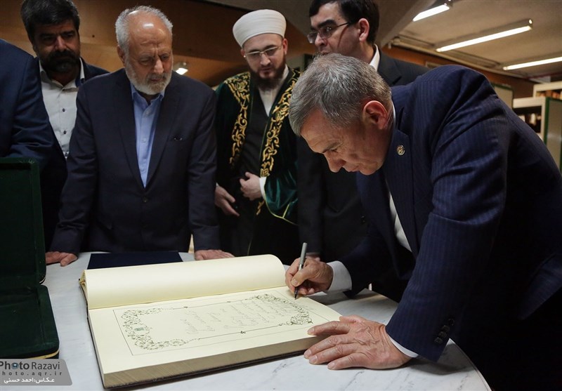 کتابخانه آستان قدس رضوی، مایه مباهات جهان اسلام است‌