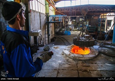 کارخانه تولید قطعات چدنی اجاق گاز