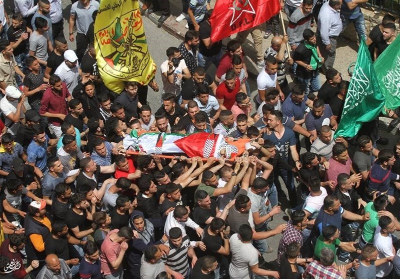 نابلس تشیع جثمان الشهید غزال