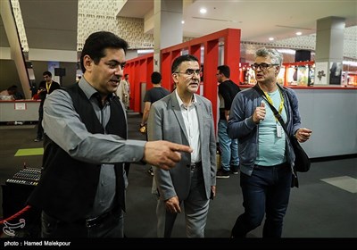 حجت‌الله ایوبی در دومین روز سی و پنجمین جشنواره جهانی فیلم فجر