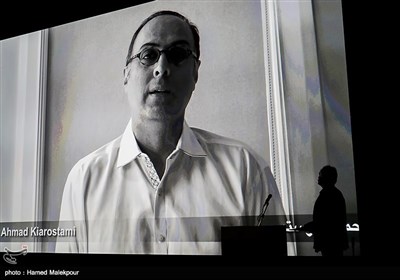 پیام احمد کیارستمی به مراسم نکوداشت مرحوم عباس کیارستمی - دومین روز سی و پنجمین جشنواره جهانی فیلم فجر