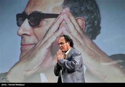 سیف‌الله صمدیان در مراسم نکوداشت مرحوم عباس کیارستمی - دومین روز سی و پنجمین جشنواره جهانی فیلم فجر