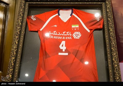 جشن قهرمانی لیگ والیبال و رونمایی از پیراهن تیم ملی