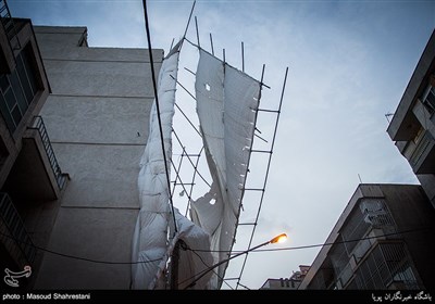 طوفان در تهران