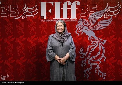 رخشان بنی‌اعتماد در چهارمین روز سی و پنجمین جشنواره جهانی فیلم فجر