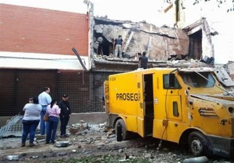 حمله راهزنان برزیلی به پاراگوئه و سرقت 40 میلیون دلاری+عکس و فیلم