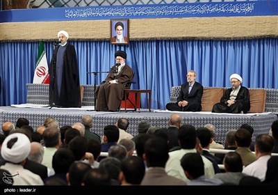 Leader Meets Iranian Officials, Muslim Countries’ Ambassadors on Eid al-Mab’ath 