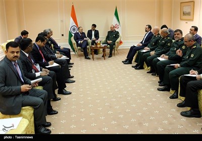 دیدار وزیر دفاع ایران با وزرای دفاع صربستان و هندوستان در حاشیه ششمین نشست امنیت بین الملل مسکو