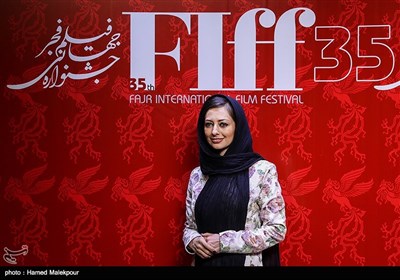 نفیسه روشن در ششمین روز سی و پنجمین جشنواره جهانی فیلم فجر