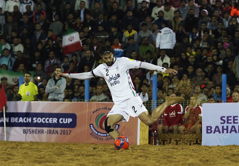 عملکرد تیم ملی فوتبال ساحلی ایران در نخستین گام مثبت بود