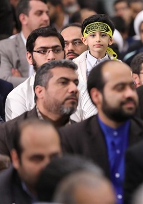 دیدار شرکت‌کنندگان در مسابقات بین‌المللی قرآن با مقام معظم رهبری