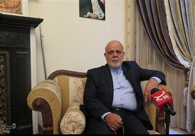 عبر تسنیم.. رسالة السفیر الإیرانی للشعب العراقی