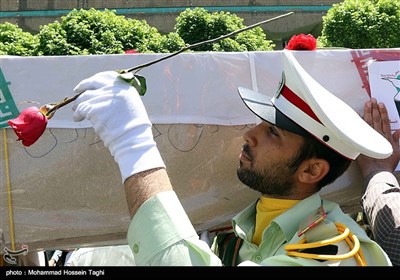 Funeral Procession Held in Iran for Border Guards