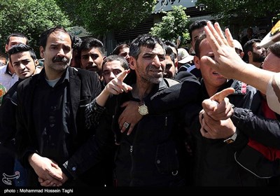 Funeral Procession Held in Iran for Border Guards