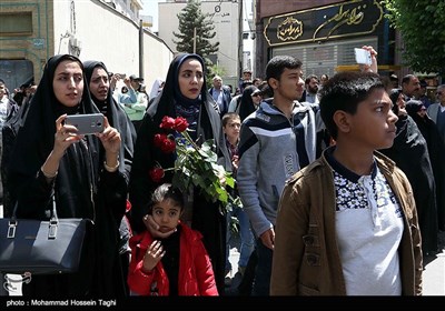 Funeral Procession Held in Iran for Border Guards