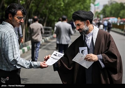 تبلیغات نامزدهای دوازدهمین دوره انتخابات ریاست جمهوری پس از نماز جمعه تهران