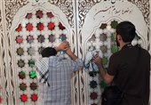 حضور زائران افغانستانی اربعین در معراج شهدای اهواز
