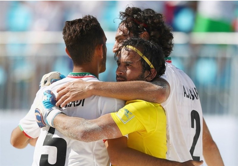جام بین قاره‌ای فوتبال ساحلی| ایران با غلبه بر روسیه حریف مصر در نیمه‌نهایی شد