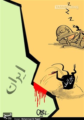 کاریکاتور/ جولان تروریسم درخواب همسایه!!!
