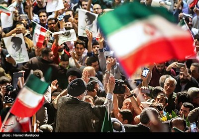 حجت‌الاسلام سیدابراهیم رئیسی در اولین همایش حامیان مردمی در تهران