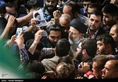 ورود حجت‌الاسلام سیدابراهیم رئیسی به اولین همایش حامیان مردمی در تهران
