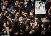 ورود حجت‌الاسلام سیدابراهیم رئیسی به اولین همایش حامیان مردمی در تهران
