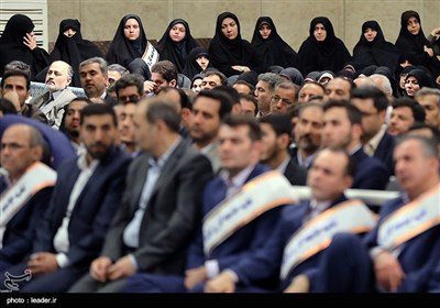 Iranian Laborers Meet Ayatollah Khamenei