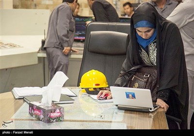 بازدید خبرنگاران از نیروگاه برق بیستون کرمانشاه