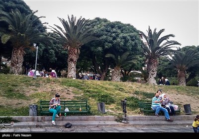 Spring in Syrian Capital of Damascus