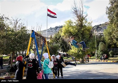 Spring in Syrian Capital of Damascus