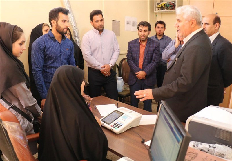 مانور رأی‌گیری الکترونیکی در شهرستان گچساران برگزار شد‌